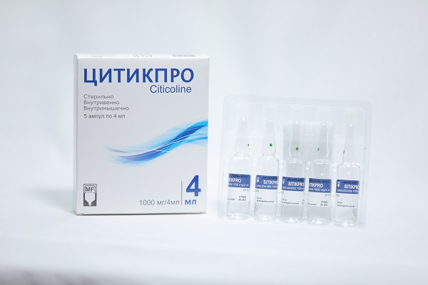 Цитикпро 1000мг/4 мл(цитиколин)