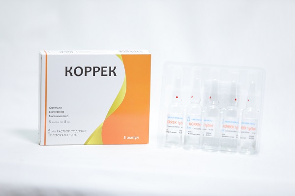 Коррек 5мл(левокарнитин)